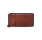 Preview: ZIP WALLET BURNED COGNAC